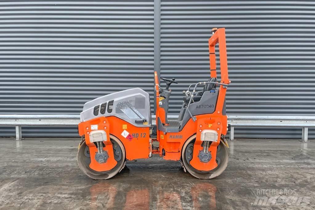 Hamm HD 12 VV Tandemové válce