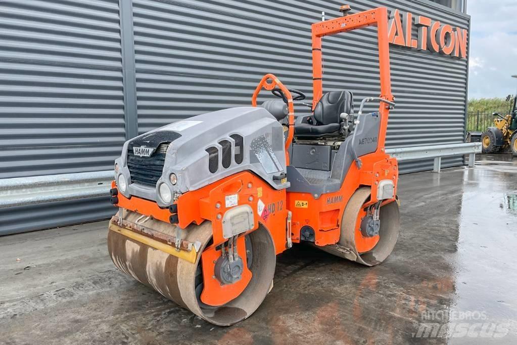 Hamm HD 12 VV Tandemové válce