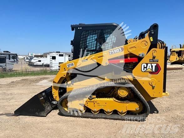 CAT 259D3 Smykem řízené nakladače