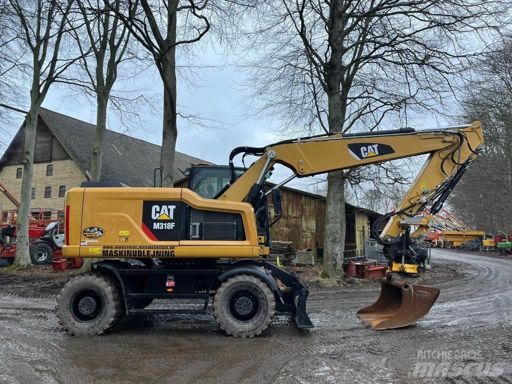 CAT M 318 F Kolová rýpadla