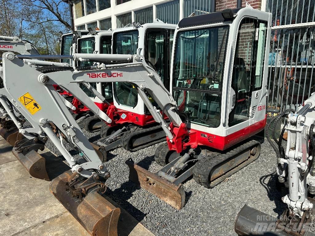 Takeuchi TB 016 Mini rýpadla < 7t