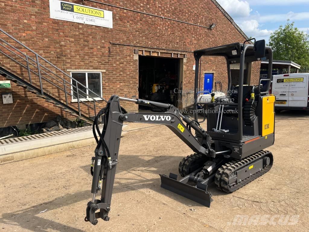 Volvo EC 18 E Mini rýpadla < 7t