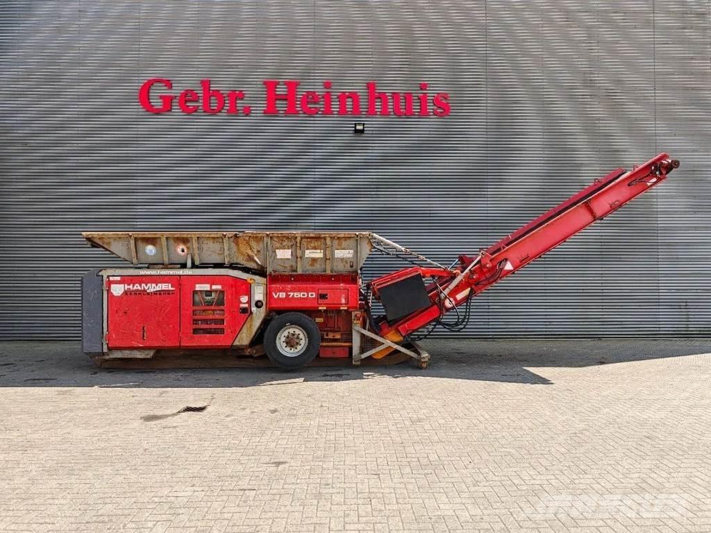Hammel VB 750 D Drtiče odpadu