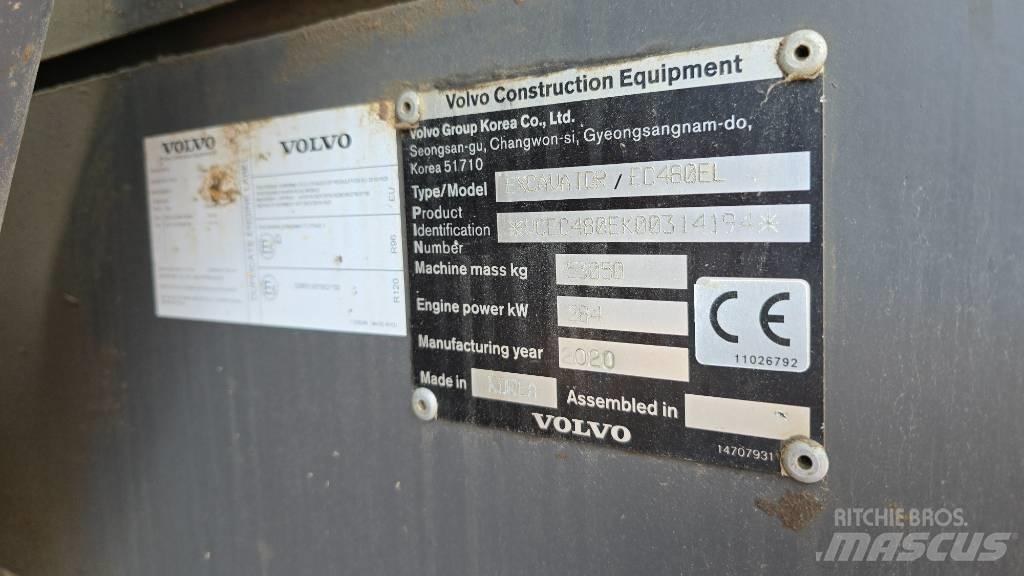 Volvo EC 480 E L Pásová rýpadla