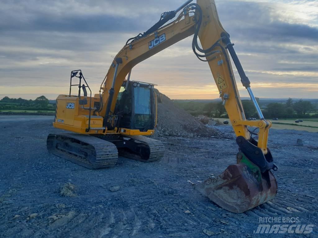 JCB 131 X Pásová rýpadla