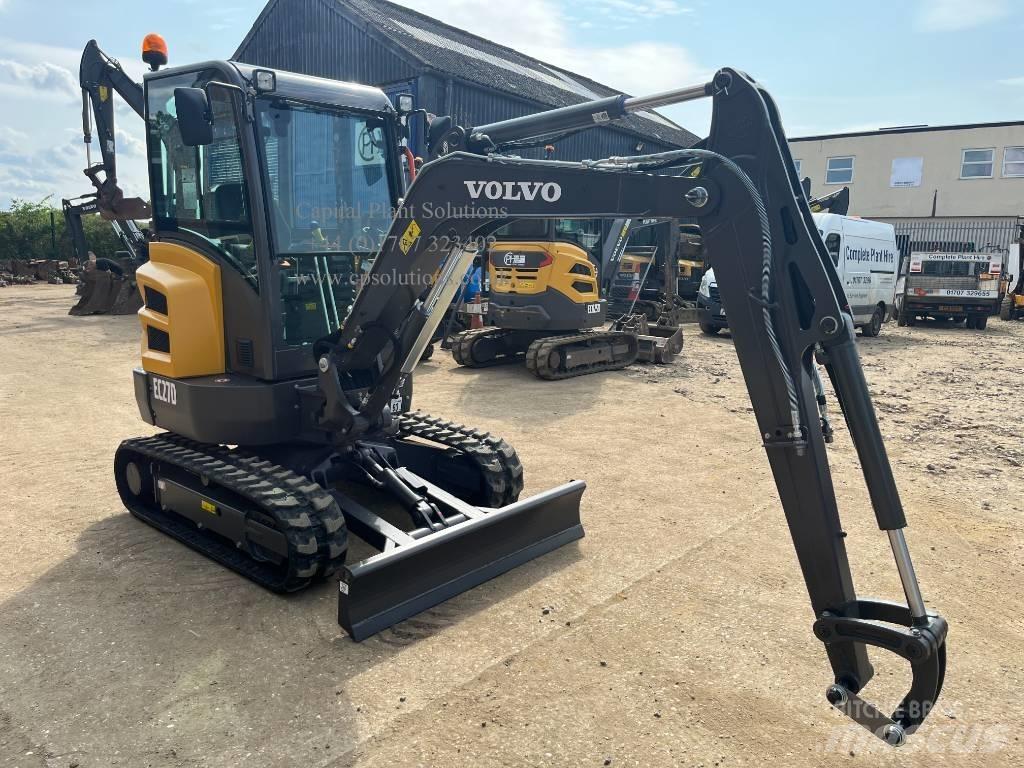 Volvo EC 27 D Mini rýpadla < 7t