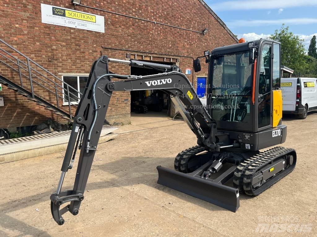 Volvo EC 27 D Mini rýpadla < 7t