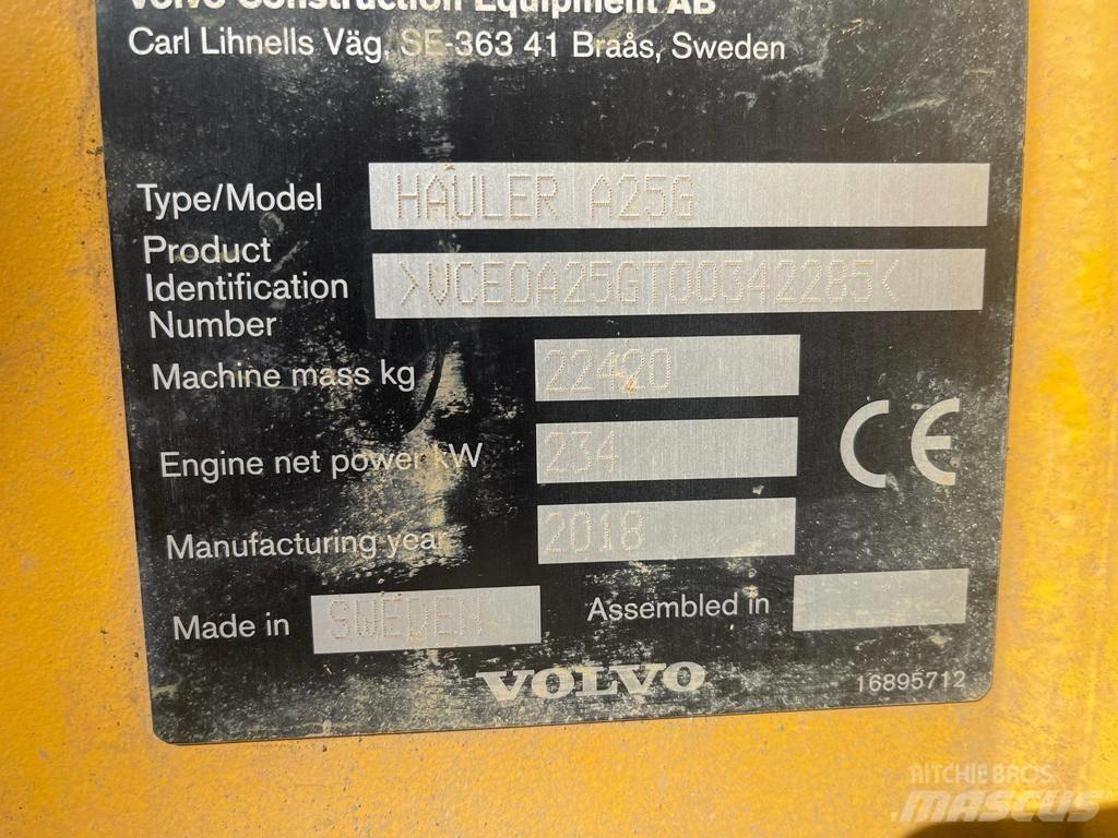 Volvo A 25 G Kloubové dempry