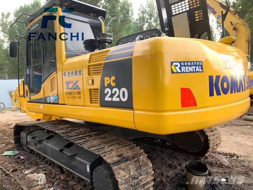 Komatsu PC 220 Pásová rýpadla