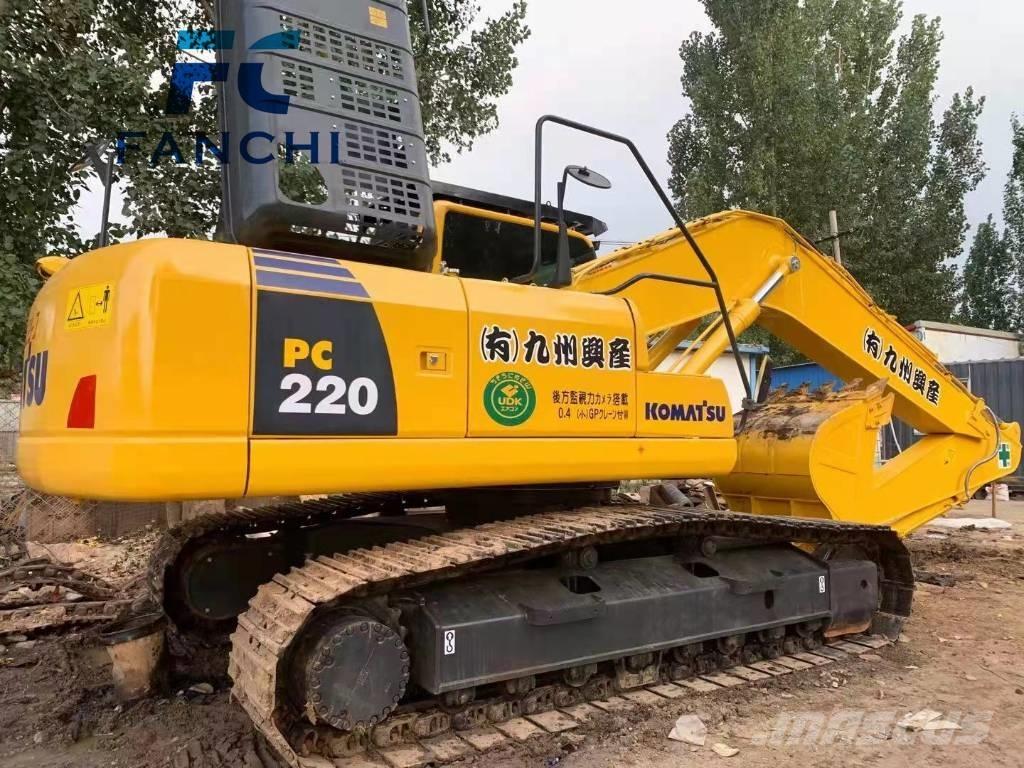 Komatsu PC 220 Pásová rýpadla