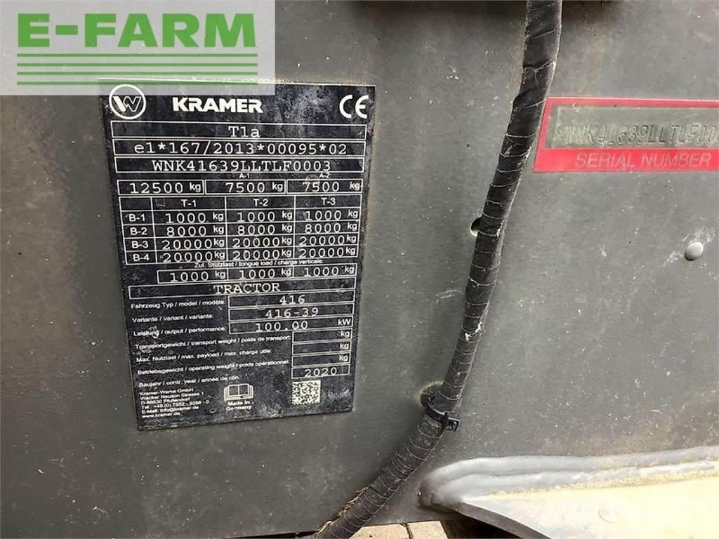 Kramer kt 429 Teleskopické nakladače pro zemědělství