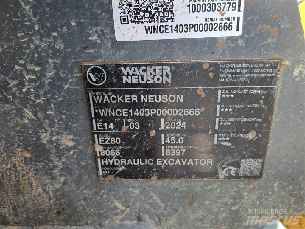 Wacker Neuson EZ80 Pásová rýpadla