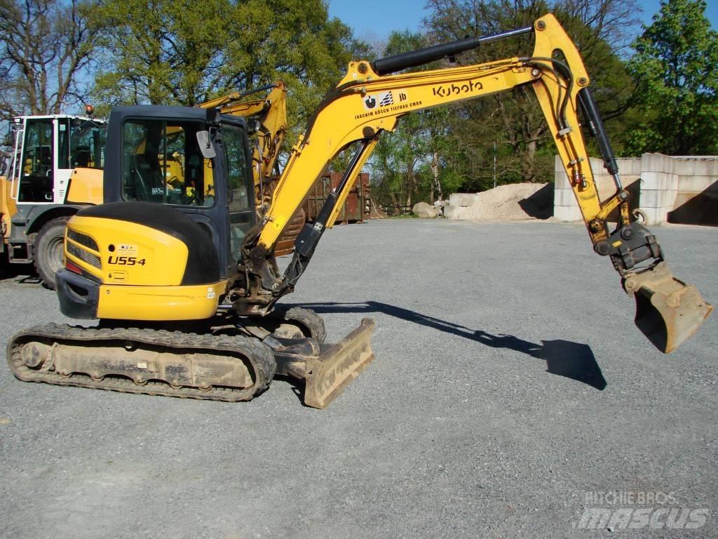 Kubota U 55-4 Mini rýpadla < 7t