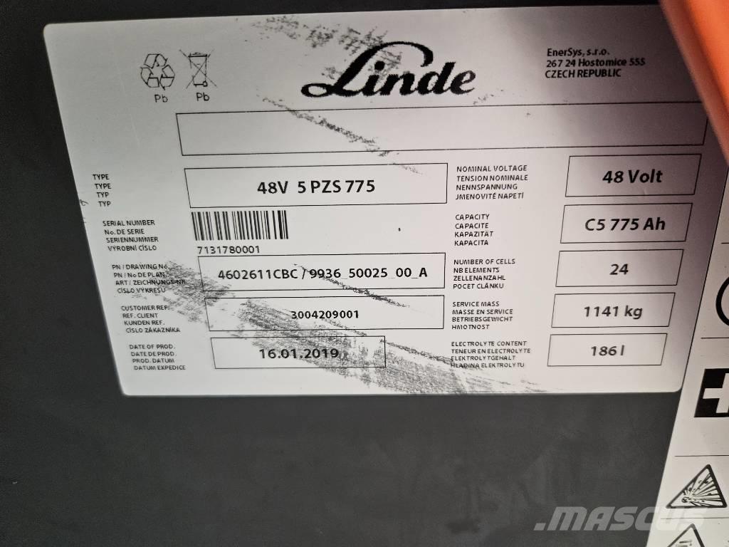 Linde R20N Samohybné vozíky