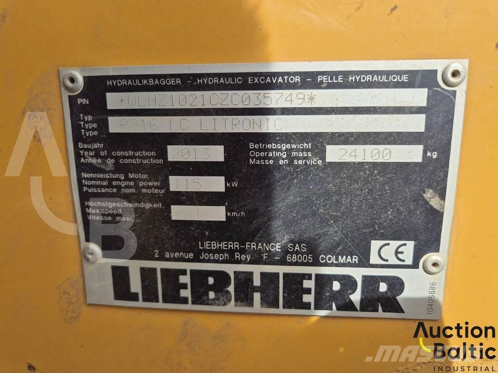Liebherr R 916 LC Pásová rýpadla