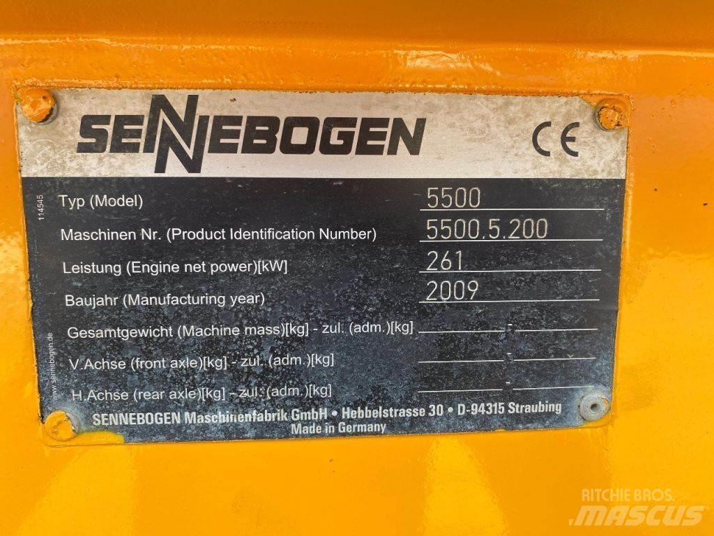 Sennebogen 5500 Jeřáby pro těžký terén