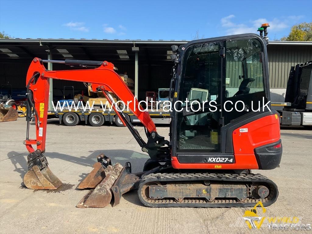 Kubota KX 027-4 Mini rýpadla < 7t