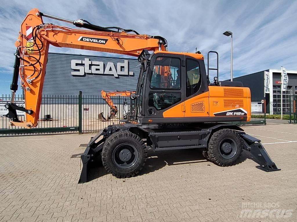 Develon DX140W-7 Kolová rýpadla