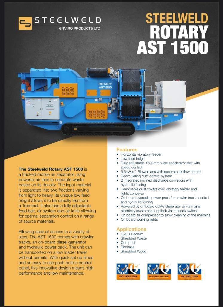  STEELWELD AST1500 Mobilní třídiče