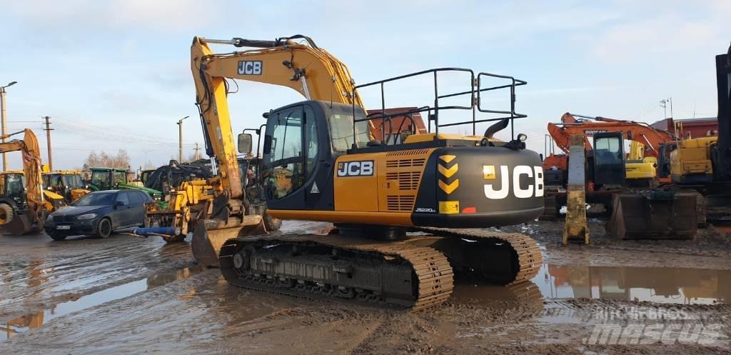JCB JS 220 LC Pásová rýpadla