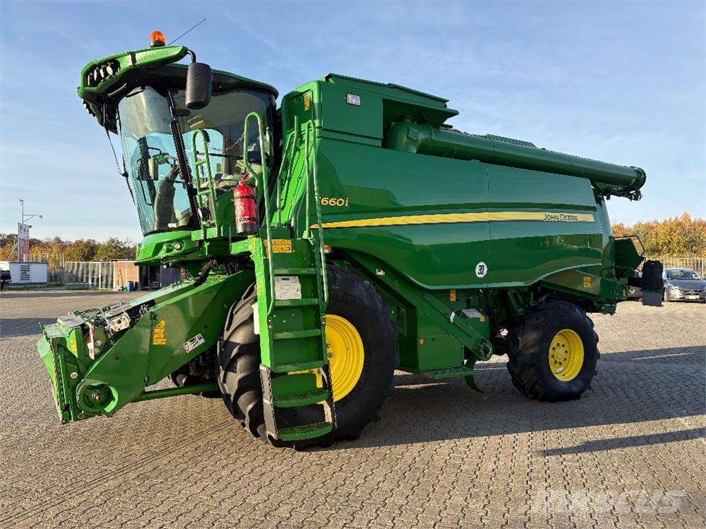 John Deere T660 i Sklízecí mlátičky