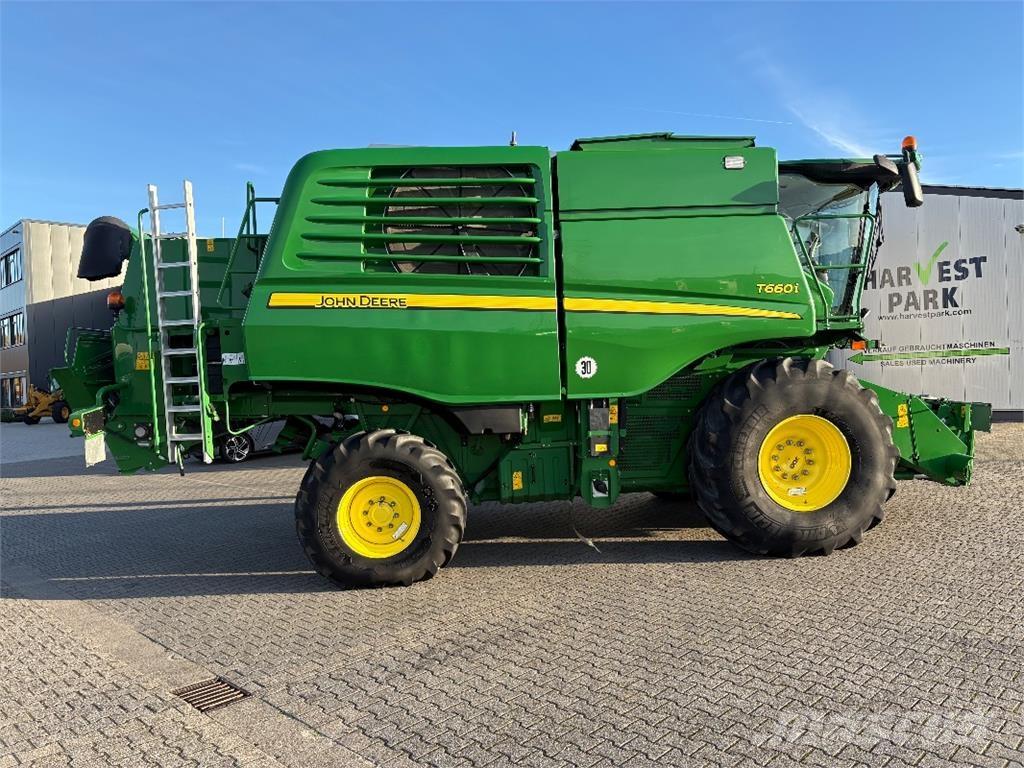 John Deere T660 i Sklízecí mlátičky