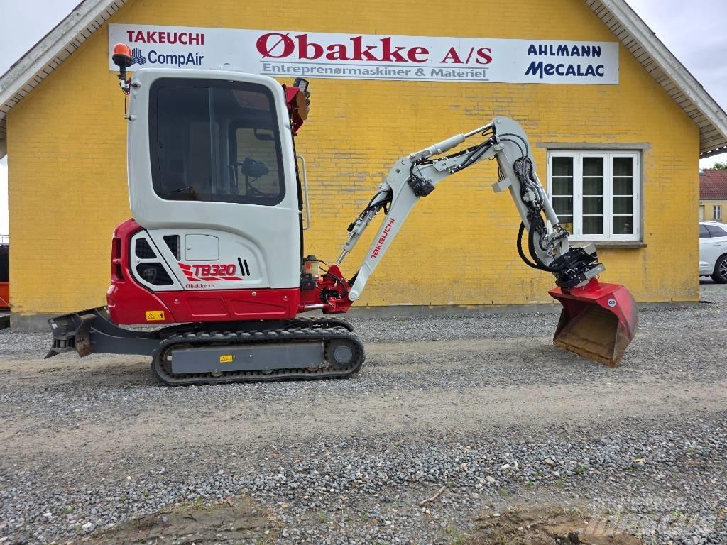 Takeuchi TB 320 Mini rýpadla < 7t