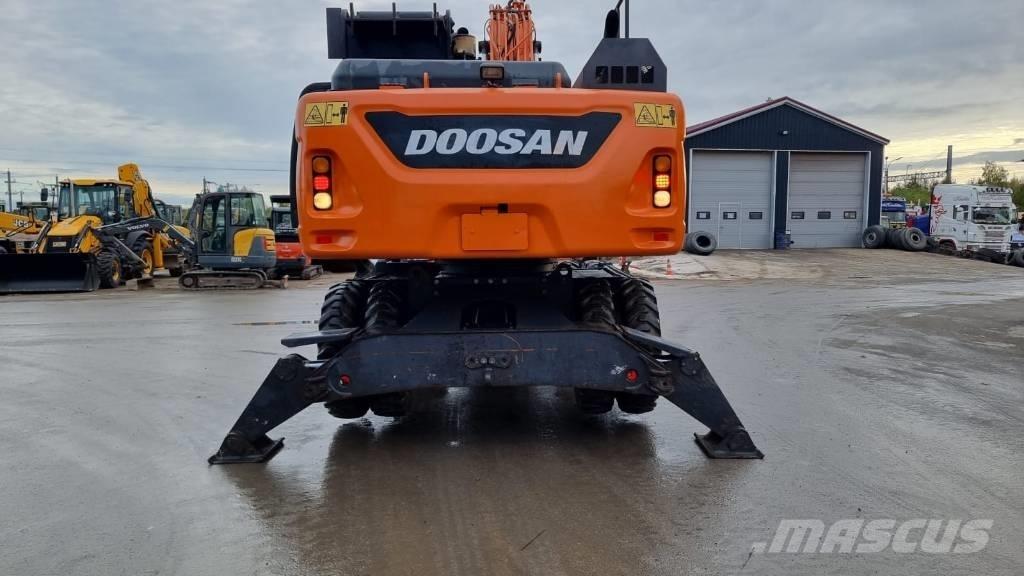 Doosan DX 210 W - 5 Kolová rýpadla