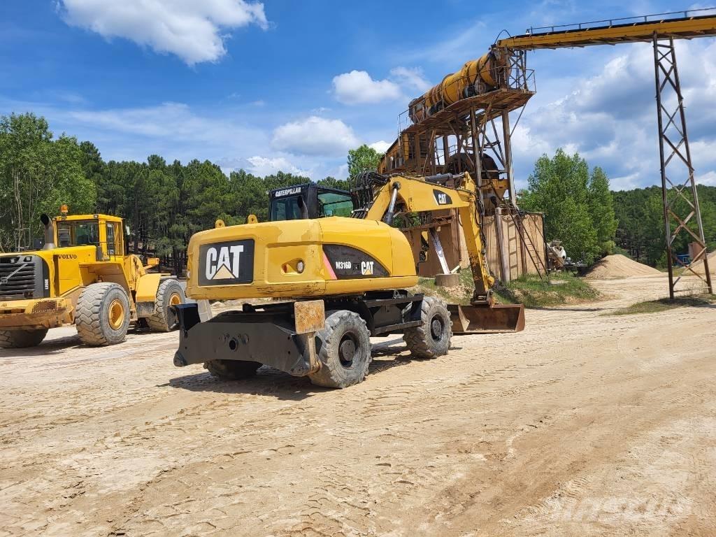 CAT M318d Kolová rýpadla