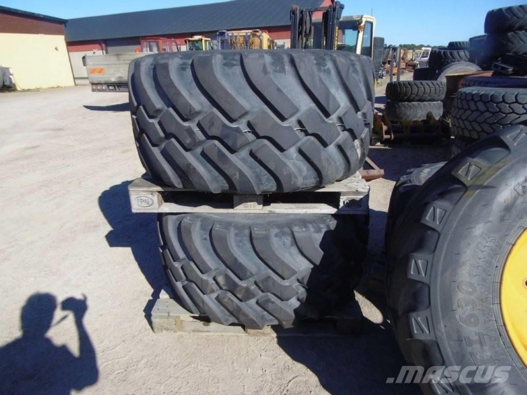  Däck Twin 600/55R Kolové nakladače