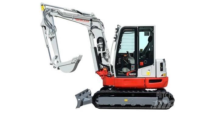 Takeuchi TB257FR Mini rýpadla < 7t