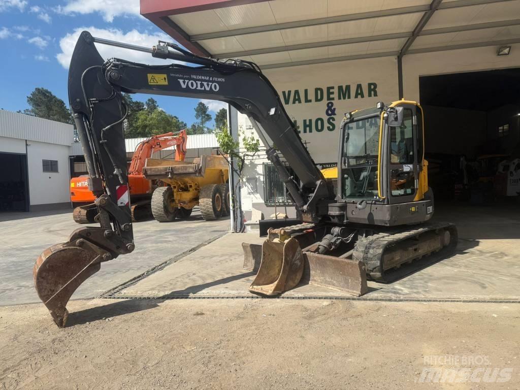 Volvo ECR 88 D, ECR88 Midi rýpadla 7t - 12t