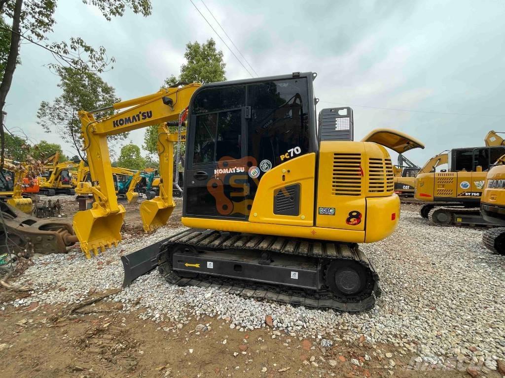 Komatsu PC 70 Midi rýpadla 7t - 12t