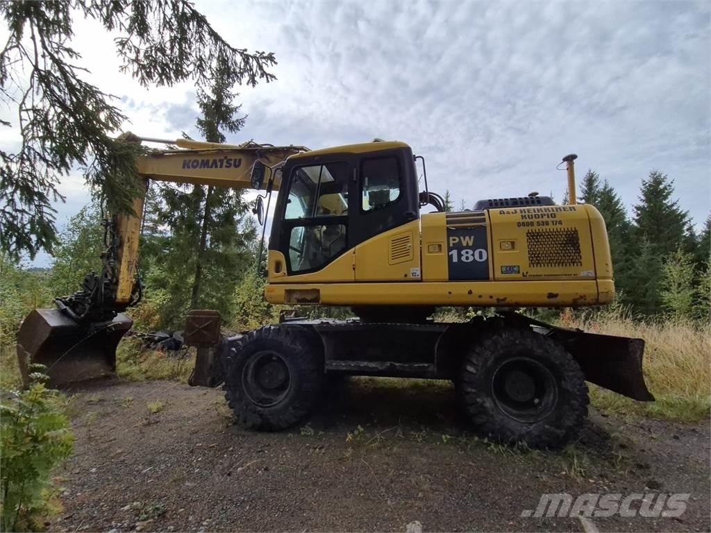 Komatsu PW180 ES-7 Kolová rýpadla