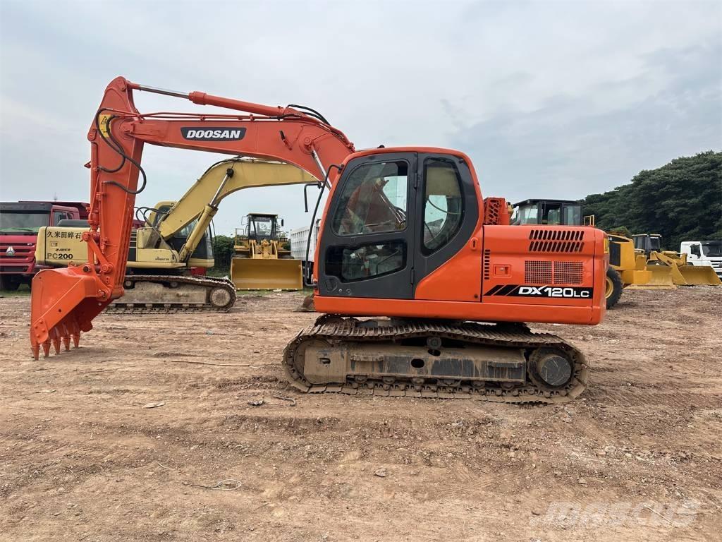 Doosan DX 120 Pásová rýpadla