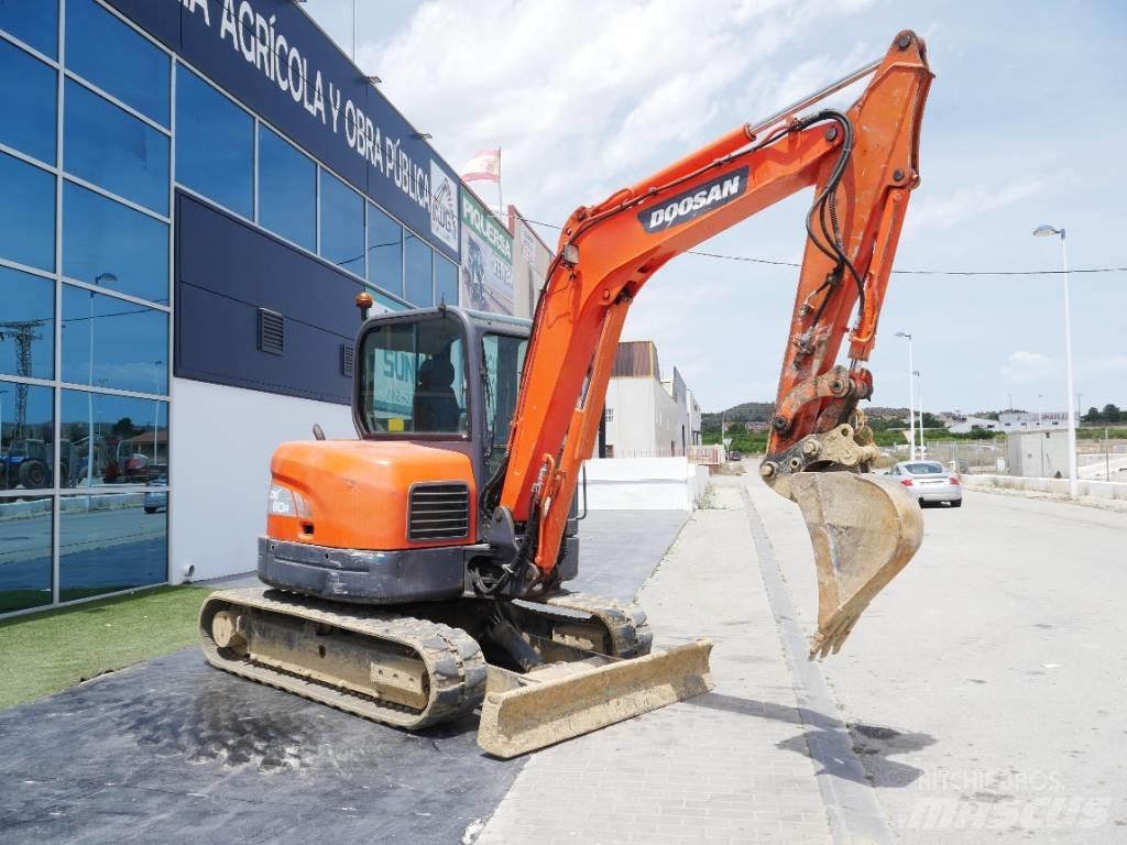 Doosan DX 60 R Mini rýpadla < 7t