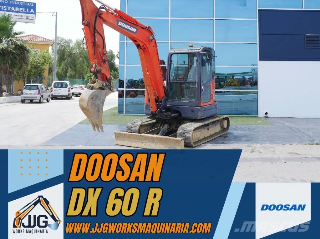 Doosan DX 60 R Mini rýpadla < 7t