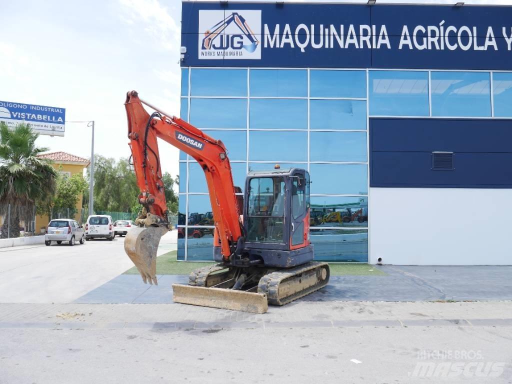Doosan DX 60 R Mini rýpadla < 7t