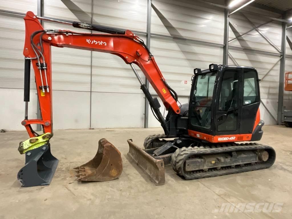 Kubota KX 080-4 A 2 Midi rýpadla 7t - 12t