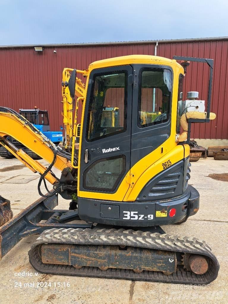 Hyundai R35Z-9 Mini rýpadla < 7t