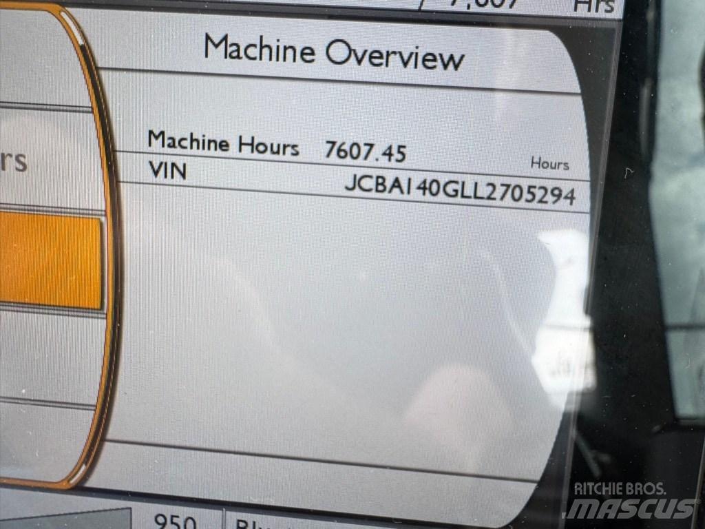JCB 140X LC 4F Pásová rýpadla