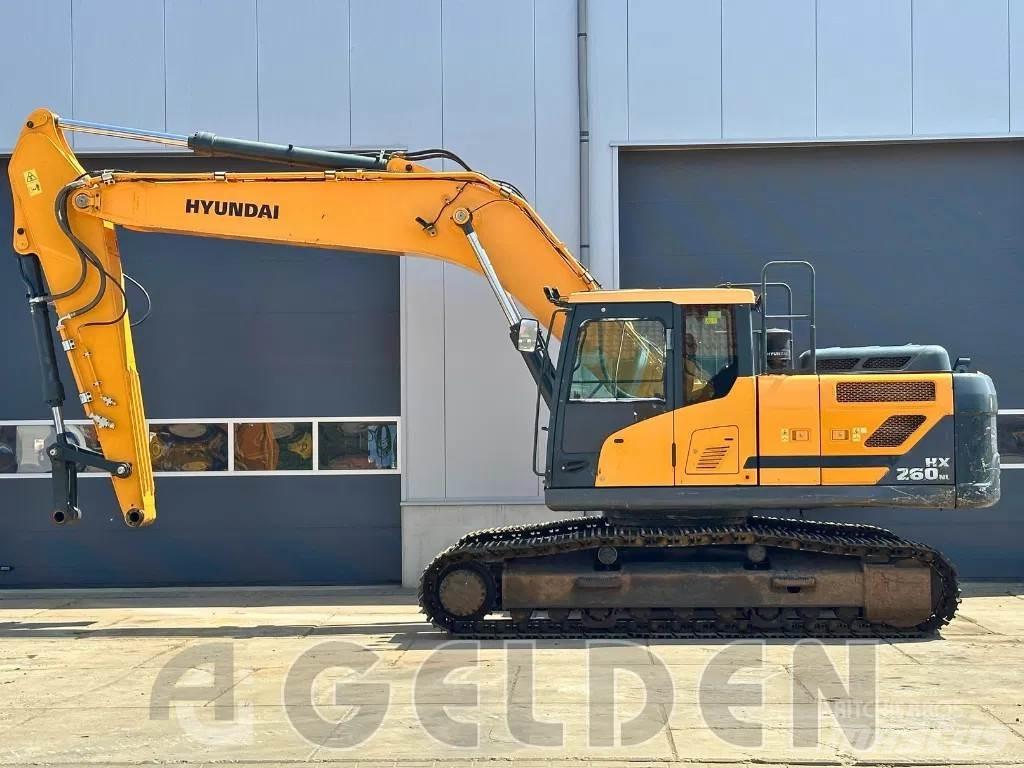 Hyundai HX260NL Pásová rýpadla