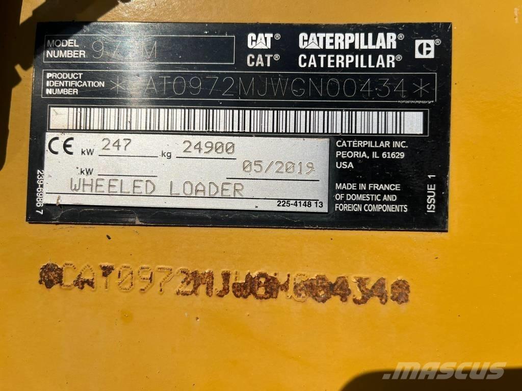 CAT 972 M Kolové nakladače