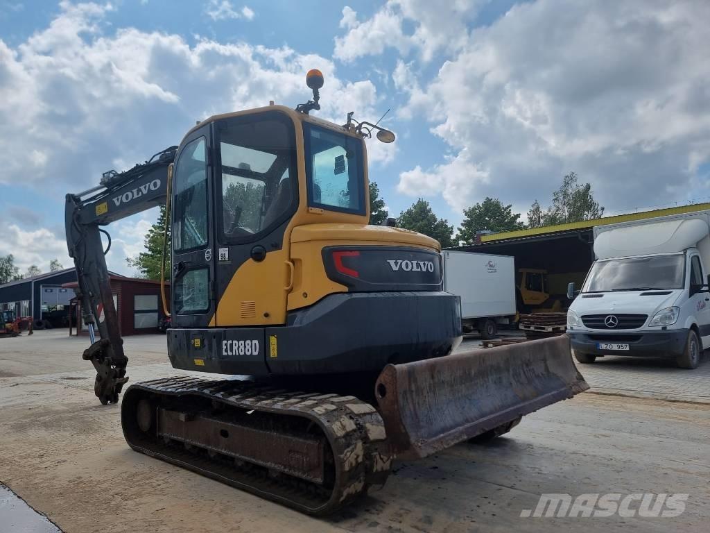 Volvo ECR 88 D Midi rýpadla 7t - 12t