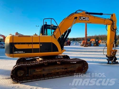 JCB JS160LC Pásová rýpadla