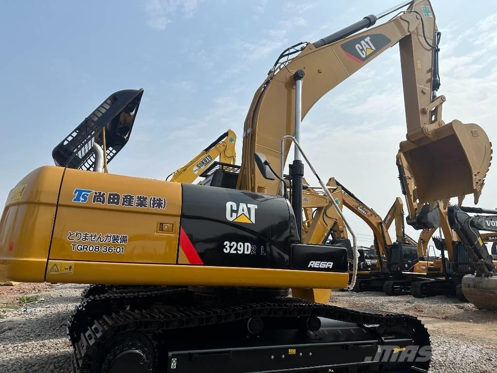 CAT 329D2 Pásová rýpadla