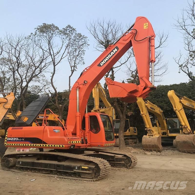 Doosan dh220lc-7 Pásová rýpadla