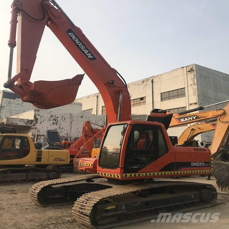 Doosan dh220lc-7 Pásová rýpadla