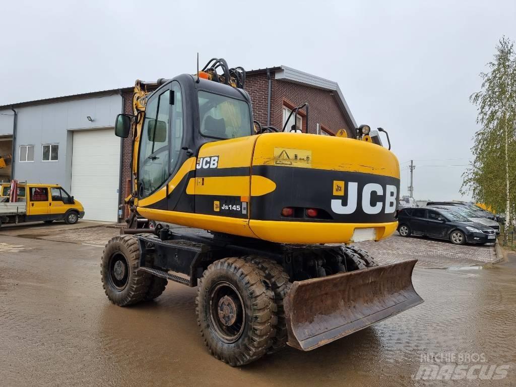 JCB JS 145 W Kolová rýpadla