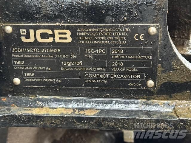 JCB 19 C-1 Mini rýpadla < 7t